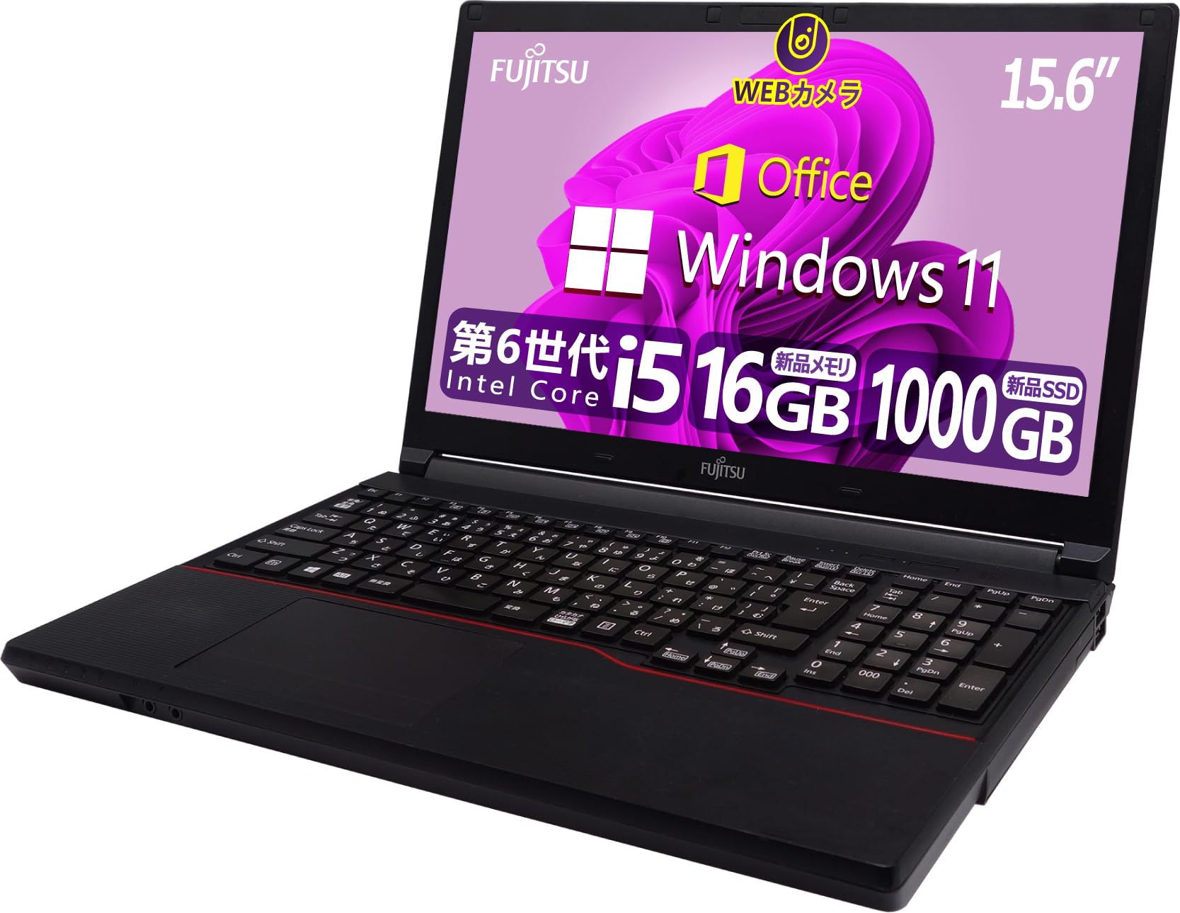 Amazon.co.jp: 【整備済み品】 【WEBカメラ搭載 & テンキー & 大容量